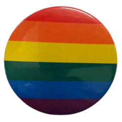 Pride Items Badge métal Rainbow